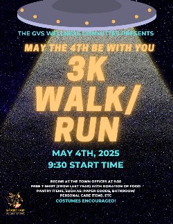 May the 4th be with you fun run/walk